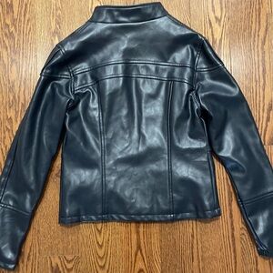 Women's Black Leather Jacket